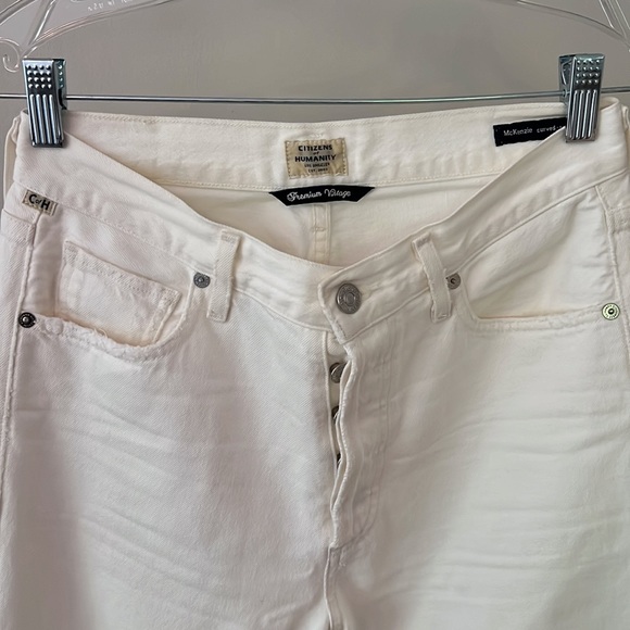 Citizens of humanity white denim - Picture 2 of 3
